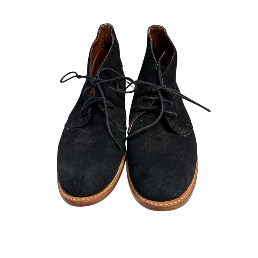 Black Suede Lace-Up Desert Chukka Boots Mens Size 9.5